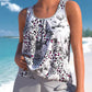 📣2026 Hot Sale 💥50% OFF!!🏝️Women's Printed Tankini Swimsuit
