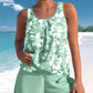 📣2026 Hot Sale 💥50% OFF!!🏝️Women's Printed Tankini Swimsuit