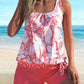 📣2026 Hot Sale 💥50% OFF!!🏝️Women's Printed Tankini Swimsuit