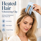🎉Last Day -50% OFF!!🪙48K+ Sold💇‍♀️Wireless Heated Volumizing Root Lift Clip, Portable Travel Hair Styling Tool for Flat Fine Hair