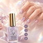 📢📢Buy 1 Get 1 Free !!✨Lilac Glossy Mirror Nail Strengthener