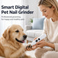 🥳2026 HOT SALE🥳💞50K+ SOLD!🐶Electric Pet Nail Grinder – Whisper‑quiet, 3‑step gentle grinding. LED power display & USB‑C rechargeable – stress‑free grooming for dogs & cats! 🛡️✨
