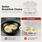 🥳2026 HOT SALE-50% OFF!!🎁 Microwave Egg Poacher🥚Dual‑cavity, non‑stick & easy clean. Healthier than frying – stock up & save! 🏠✅