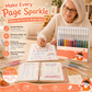 🌈LAST DAY -50% OFF🎨 Quick-Drying Sparkle Pen Set for Cards, Planners and Scrapbooks