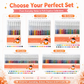 🌈LAST DAY -50% OFF🎨 Quick-Drying Sparkle Pen Set for Cards, Planners and Scrapbooks