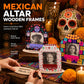 🥳HOT SALE🥳💞99K+ SOLD! Day of the Dead Frame – From £4.99! Sugar skull design, slide-in photo & writable banner. Festive keepsake – grab yours! ✅
