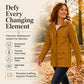 🏆Last Day-50% OFF❤️‍🔥Women's Plush-Lined Windproof Hooded Jacket