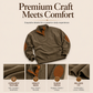 ⏳ Limited Time 50% Off! 💥Men's Corduroy Stand Collar Sweatshirt