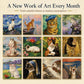 🐱 LIMITED‑TIME 50% OFF! 📅 19,842 Sold – 2027 Funny Cat Meme Calendar – Cheerful Painterly Art, Easy Monthly Planning & Gift-Ready 🎁