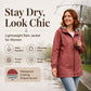 ⏳LAST DAY SALE-60% OFF!!💥Women's Outdoor Waterproof Hooded Jacket🌧🧥