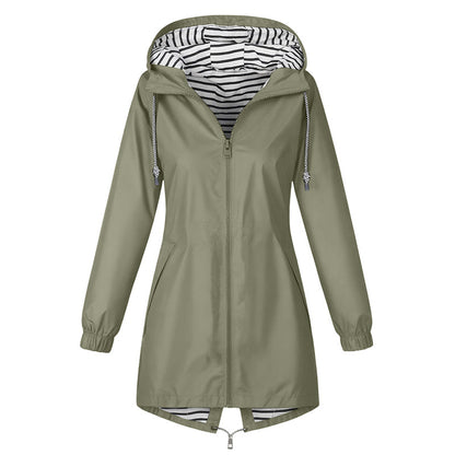 ⏳LAST DAY SALE-60% OFF!!💥Women's Outdoor Waterproof Hooded Jacket🌧🧥