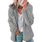 💐Hot Sale-50% OFF🩷Women's Hooded Zip-Up Fuzzy Jacket