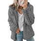 💐Hot Sale-50% OFF🩷Women's Hooded Zip-Up Fuzzy Jacket