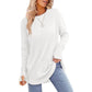 💖2026 Autumn’s Sale 70% OFF✨🍂Women's Casual Crewneck Long Sleeve Top With Thumb Holes and Curved Hem