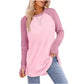 💖2026 Autumn’s Sale 70% OFF✨🍂Women's Casual Crewneck Long Sleeve Top With Thumb Holes and Curved Hem
