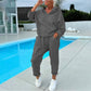 🔥2026 NEW-49% OFF👚 Women's Hooded Sweatshirt & Lounge Pants Set
