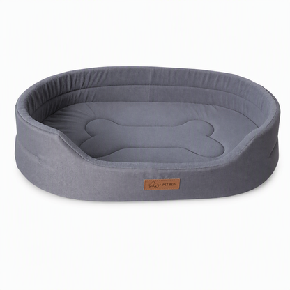 🔥Limited time offer💤 Detachable Oval Pet Bed – Cozy, Moisture-Proof, Scratch Resistant ✨