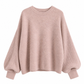 ⏳LAST DAY SALE 50% OFF!!🧶 Flattering Drape, Easy Movement | Women's Batwing Knit Pullover