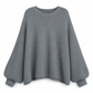 ⏳LAST DAY SALE 50% OFF!!🧶 Flattering Drape, Easy Movement | Women's Batwing Knit Pullover