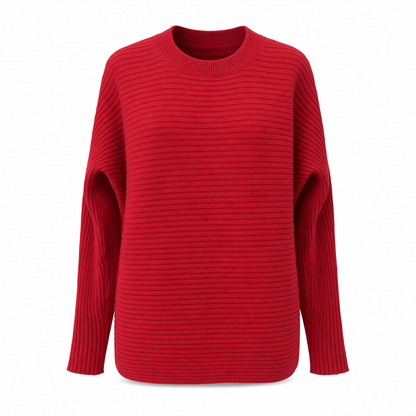 ⏳LAST DAY SALE 50% OFF!!🧶 Flattering Drape, Easy Movement | Women's Batwing Knit Pullover