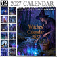 🔥HOT SALE-50% OFF!!🔮Mystical Witches Calendar 2027 🌙 12 Months of Enchanting Witch Artwork