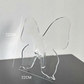 💐2026 HOT SALE-50% OFF🦋 Transparent Butterfly Vase – crystal-clear plastic with a stable base. Perfect for flowers, table decor and gifting! ✨💐