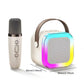 ⏳LAST DAY SALE - 50% OFF!!✨🎵Mini Karaoke Machine for Kids with Wireless Microphones