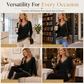 📣📣HOT SALE - 50% OFF!! 🥰Women's V-Neck Long Sleeve Knit Top