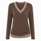 📣📣HOT SALE - 50% OFF!! 🥰Women's V-Neck Long Sleeve Knit Top