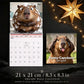 🥳2026 HOT SALE🥳💞50K+ SOLD!📢📢49% OFF !Funny Capybara Calendar 2027