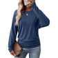⏳Limited-time 49% off⏰🔥Women's Loose Knit Jumper — Batwing Sleeves, Side Ruched 🧥