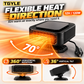 ❄️🔥HOT SALE - 50% OFF!!🚗🌡️Portable Car Heater Defroster with 360-Degree Rotating Base
