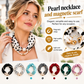 ⏳🧣2026 Hot Sale  50% off📿Pearl Scarf Necklace – ✨Timeless Elegance, Adjustable Bow & Piercing-Free Jewellery 🤍