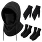 🖤Black Friday-50% OFF!!🌡️🧢Balaclava Hood with Touchscreen Gloves & Socks Set🧤🧦