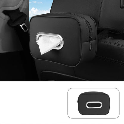 ⏳2026 HOT SALE - 50% OFF!!🚗Hanging Silicone Car Tissue Box Holder