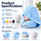 🔥⏰ LIMITED-TIME 50% OFF! 🧢Hooded Travel Neck Pillow with Carrying Pouch