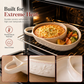 🖤Black Friday Mega Deal – 50% OFF!！🍽️🥘Retro Ceramic Divided Baking Dish with Single Handle
