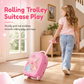💖Gift Idea-50% OFF!!💄Kids’ Pretend Makeup Vanity Suitcase – Portable Dress-Up Toy Set for Girls
