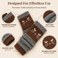 Winter Warm Half Finger Knitted Gloves