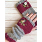 Winter Warm Half Finger Knitted Gloves