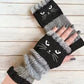 Winter Warm Half Finger Knitted Gloves