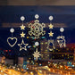 ⏳LAST DAY SALE - 50% OFF!!🎄❄️ DIY Christmas Snowflake Suction Cup LED Lights ✨ | Battery Operated, Warm & Multi-Colour, Window Suction Lights, Christmas Home & Party Decor