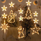 ⏳LAST DAY SALE - 50% OFF!!🎄❄️ DIY Christmas Snowflake Suction Cup LED Lights ✨ | Battery Operated, Warm & Multi-Colour, Window Suction Lights, Christmas Home & Party Decor