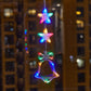 ⏳LAST DAY SALE - 50% OFF!!🎄❄️ DIY Christmas Snowflake Suction Cup LED Lights ✨ | Battery Operated, Warm & Multi-Colour, Window Suction Lights, Christmas Home & Party Decor