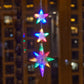 ⏳LAST DAY SALE - 50% OFF!!🎄❄️ DIY Christmas Snowflake Suction Cup LED Lights ✨ | Battery Operated, Warm & Multi-Colour, Window Suction Lights, Christmas Home & Party Decor