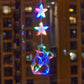 ⏳LAST DAY SALE - 50% OFF!!🎄❄️ DIY Christmas Snowflake Suction Cup LED Lights ✨ | Battery Operated, Warm & Multi-Colour, Window Suction Lights, Christmas Home & Party Decor