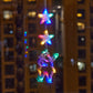 ⏳LAST DAY SALE - 50% OFF!!🎄❄️ DIY Christmas Snowflake Suction Cup LED Lights ✨ | Battery Operated, Warm & Multi-Colour, Window Suction Lights, Christmas Home & Party Decor
