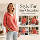 ⏳Last Day Sale - 50% OFF!!🧶Cozy Head Coverage, Customizable Fit💖Women's Casual Hooded Sweater With Drawstring