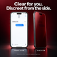 📱LAST DAY SALE 50% OFF! ✨❤️Red Shimmer Privacy Tempered Glass Screen Protector for iPhone –Stylish Protection & Extra Privacy! ✨