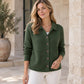 🎉Hot Sale-50% OFF🩷Women's Collared Button-Down Knit Cardigan